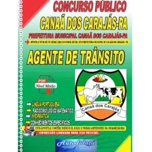 Apostila concurso de CANAA DOS CARAJAS PA 2024 AGENTE DE TRANSITO NOVO DE NOVO Home