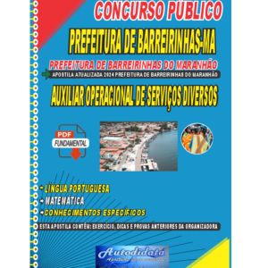 PREFEITURA DE BAREIRINHAS AUXILIAR OPERACIONAL DE SEVICOS DIVERSOS NOVO Home